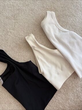 Everyday Tank Tops - Black and White